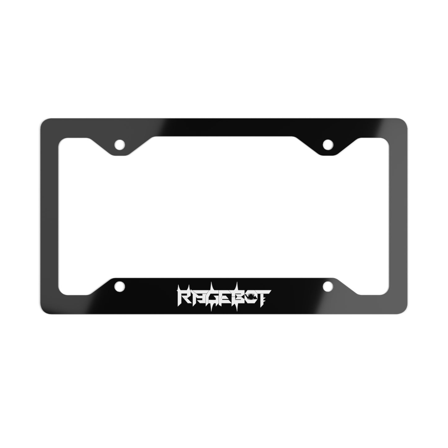 Rage-Bot Metal License Plate Frame