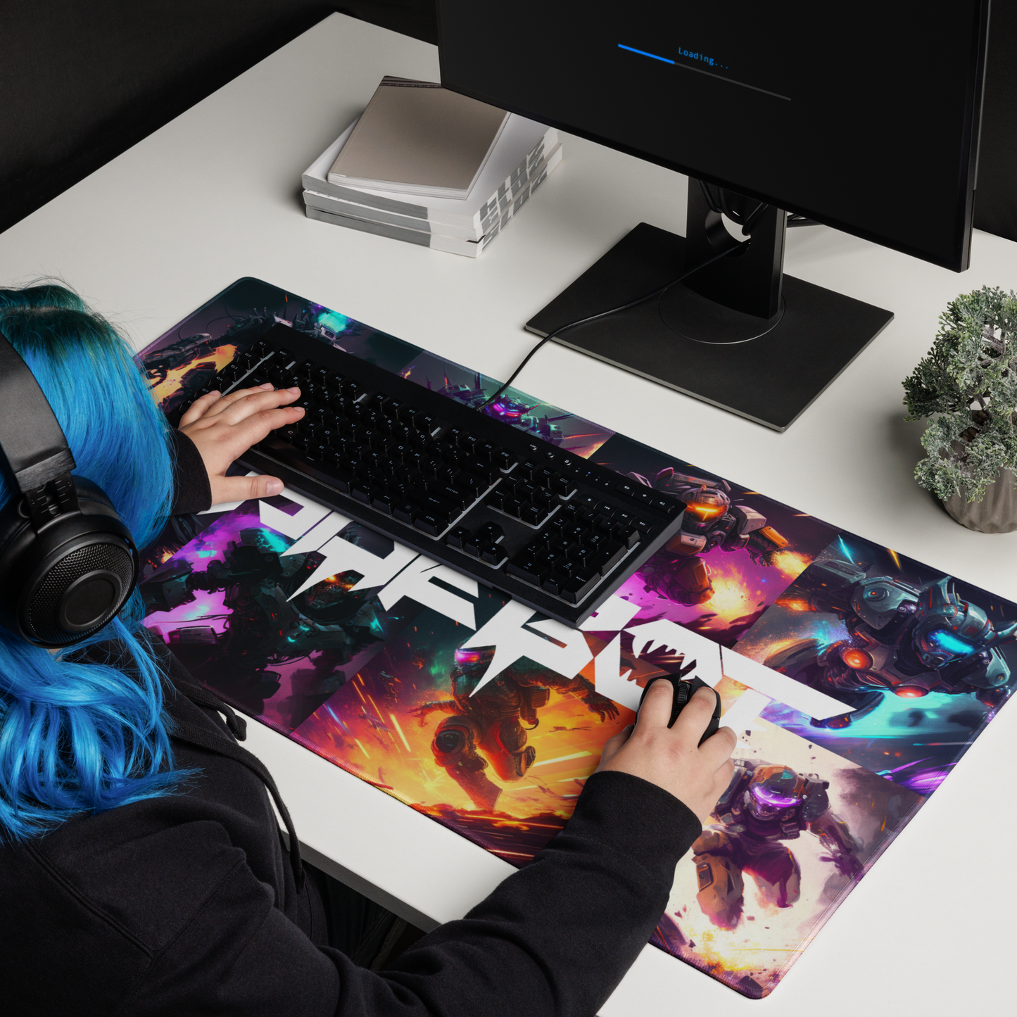 Rage-Bot Production/Gaming mouse pad